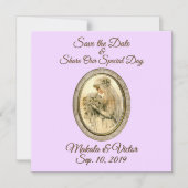 Save the Date Antiquitätenbrücke Magneteinladung (Vorderseite)