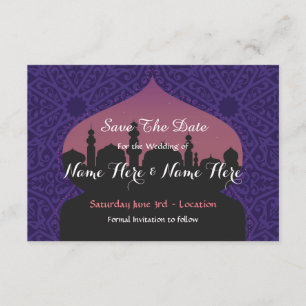 Save the Date arabische Nächte - Einladungen für H