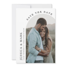 Save the Date Arch Foto Wedding