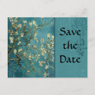 Save the Date asiatisch Ankündigungspostkarte