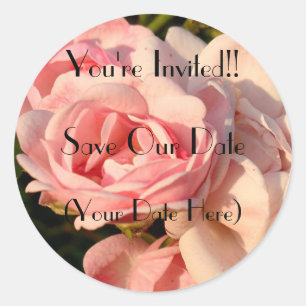 Save the Date Aufkleber