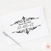 Save the Date Aufkleber (Umschlag)