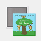 Save the Date Baby Shower Magnet (Vorderseite/Rückseite)