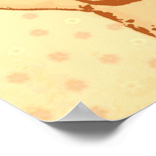 Save the Date Baby Shower Poster (Ecke)