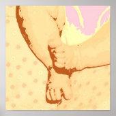 Save the Date Baby Shower Poster (Vorne)