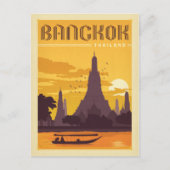 Save The Date | Bangkok, Thailand Ankündigungspostkarte (Vorderseite)
