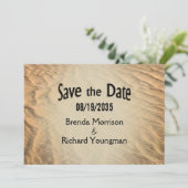 Save the Date Beach (Stehend Vorderseite)