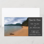 Save the Date Beach Fotokarte (Vorne/Hinten)