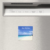 Save the Date Beach Magnet (In Situ (Geschirrspüler))