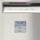 Save the Date Beach Magnet (In Situ (Geschirrspüler))