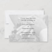 Save the Date Beach Personalisiert Wedding (Rückseite)