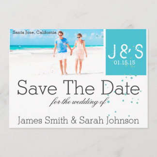 Save the Date - Beach Theme