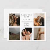 Save the Date benutzerdefinierbare Karte (Vorne/Hinten)