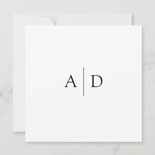 Save the Date benutzerdefinierbare Karte (Rückseite)