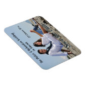 Save the Date Benutzerdefiniertes Foto Magnet (Rechte Seite)