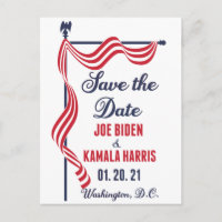 Save the Date Biden Harris Einweihung