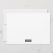 Save the Date Bildkarte (Rückseite)