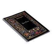 Save the Date bläserleuchtet mittelalterlich essba Notizblock (Rechte Seite)