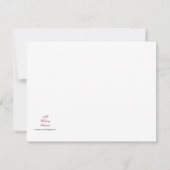 Save the Date (blau) Ankündigung (Rückseite)