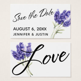 Save the Date Blume für Wasserfarben einfügen