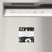 Save the Date - Blumenhochzeit Mag... - Maßgeschne Magnet (In Situ (Geschirrspüler))