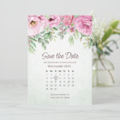 Save the Date Blumenkalender (Stehend Vorderseite)