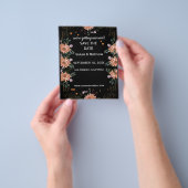 Save the Date, blumenreich Flyer (Gruppe)