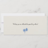 Save the Date Boarding nach Hawaii (Rückseite)