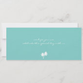 Save the Date Boarding nach Hawaii (Rückseite)