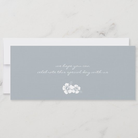 Save the Date Boarding nach Jamaika (Rückseite)