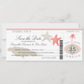 Save the Date Boarding nach Jamaika (Vorderseite)