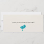 Save the Date Boarding nach Mexiko (Rückseite)