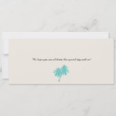 Save the Date Boarding nach Mexiko (Rückseite)