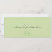 Save the Date Boarding Pass (Rückseite)