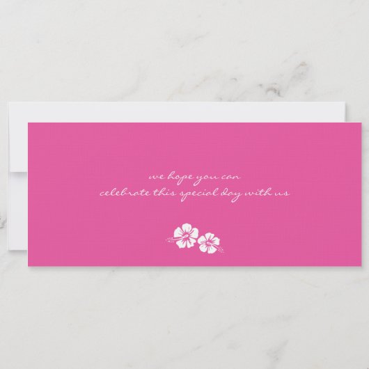 Save the Date Boarding Pass (Rückseite)