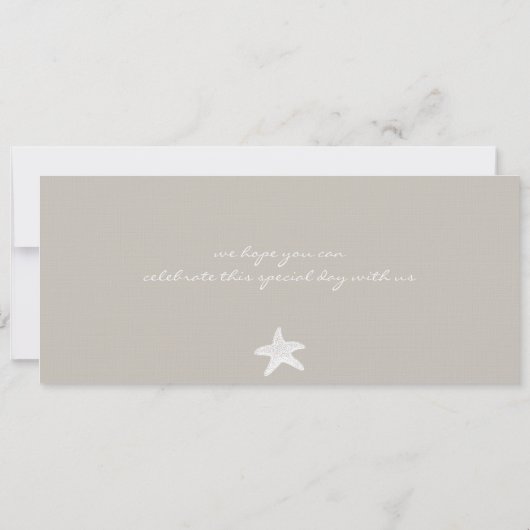 Save the Date Boarding Pass (Rückseite)