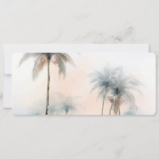 Save the Date Boarding Pass Map Cruise QR Code Inv Einladung (Rückseite)