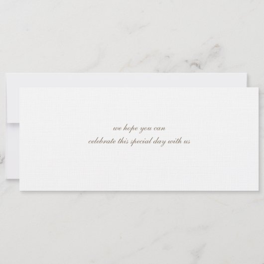 Save the Date Boarding Pass nach Paris Frankreich (Rückseite)