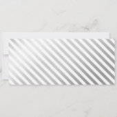 Save the Date Boarding Pass World Map Ticket (Rückseite)