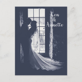 Save the Date Braut und Bräuche Postkarte