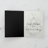 Save the Date - Brautkleid Einladung (Innenseite)