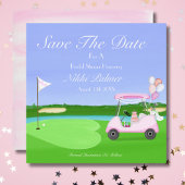 Save the Date Bridal Golf Brautparty Brunch