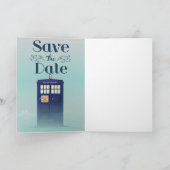 Save the Date British Police Box (Innenseite)