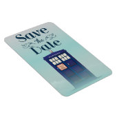 Save the Date British Police Box Magnet (Rechte Seite)