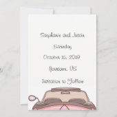 Save the Date Cabrio (Vorderseite)