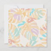 Save the Date Cactus Tropical Palm Tree Wüste (Rückseite)