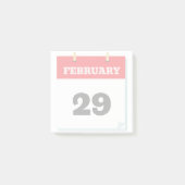 Save The Date Calendar Illustration Post-it Klebezettel (Vorderseite)