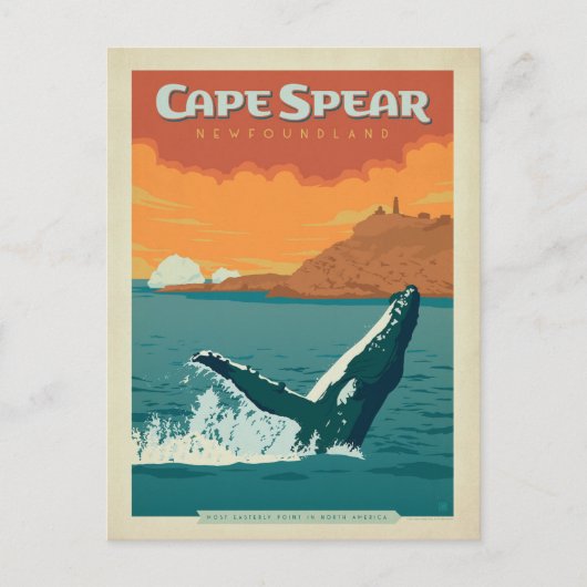 Save The Date | Cape Spear, Neufundland Ankündigungspostkarte (Vorderseite)
