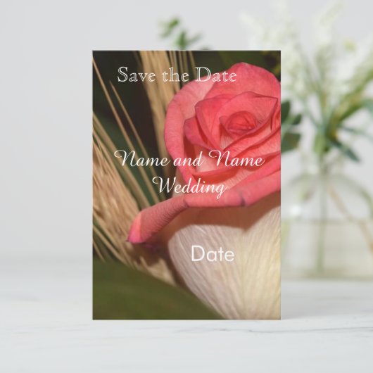 Save the date card (Stehend Vorderseite)