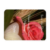 Save the date card magnet (Horizontal)